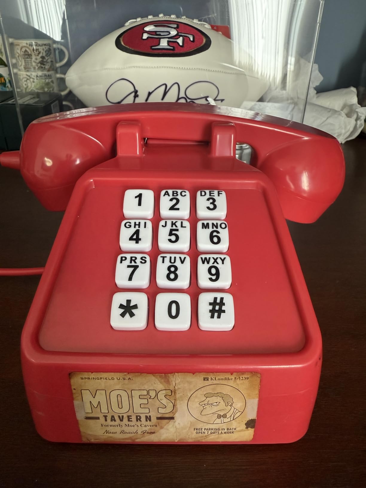 Disney The Simpsons Moe's Prank Phone, Feature Iconic Telephone from Moe's Tavern, Over 10 Prank Calls and Phrases customer photo 1