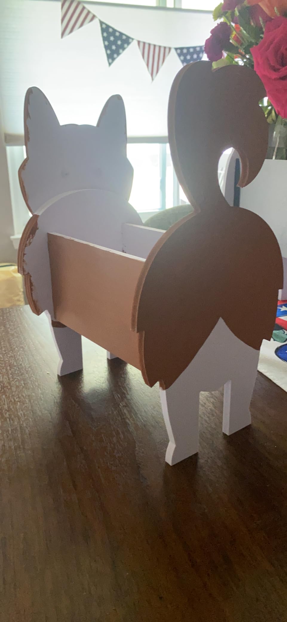 Samoan Dog Planter Pots, Animal Shaped Flower Pot customer photo 2