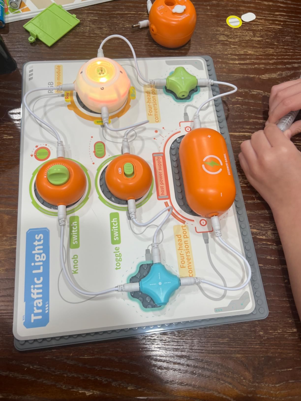 SMILESSKIDDO Science Kits Electronics STEM Kit 420+ Projects 35 Parts customer photo 2