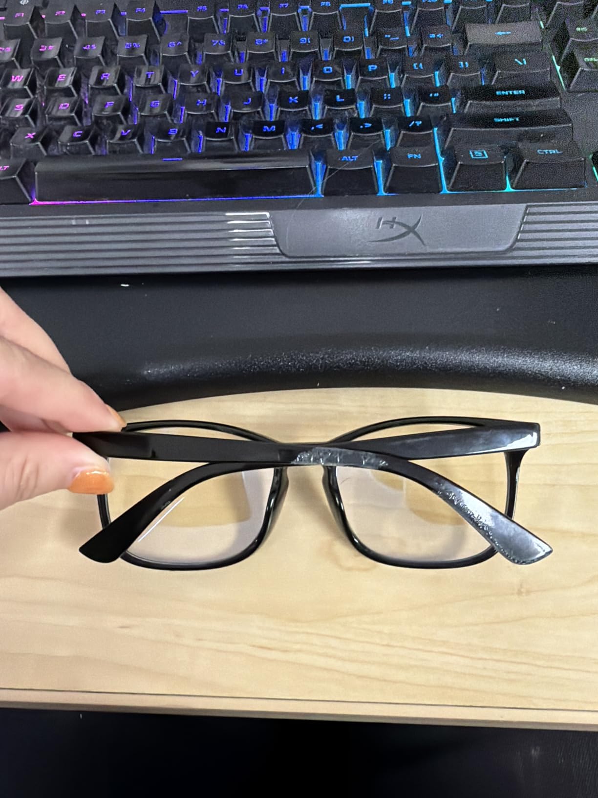 livho High Tech Blue Light Blocking Computer Glasses customer photo 2