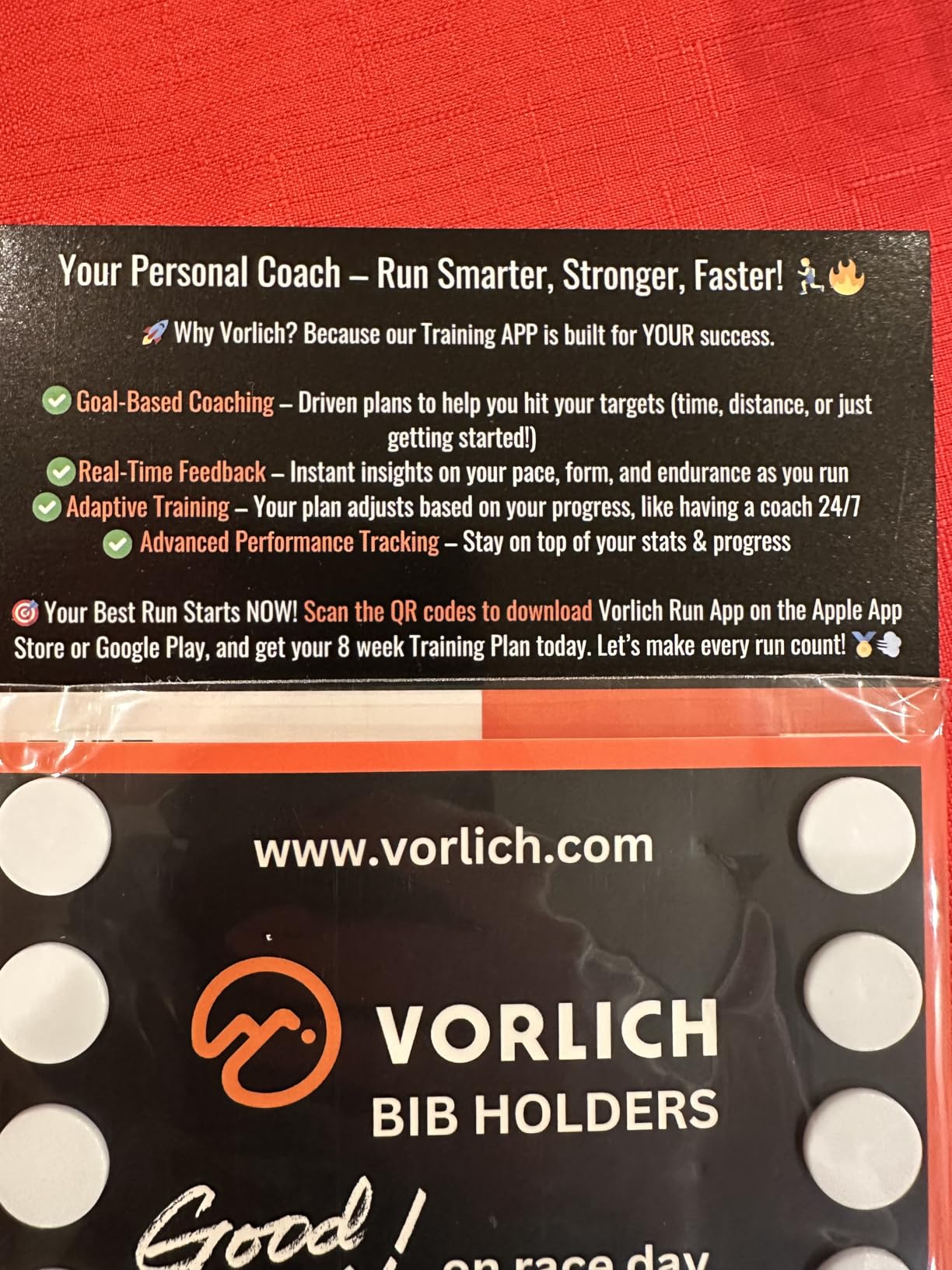 Vorlich Running Gift Box, 13 Essential Items for Runners, Includes Run App, 8-Week Run Plan, Running Belt, LED Headtorch, Water Bottle & More customer photo 1