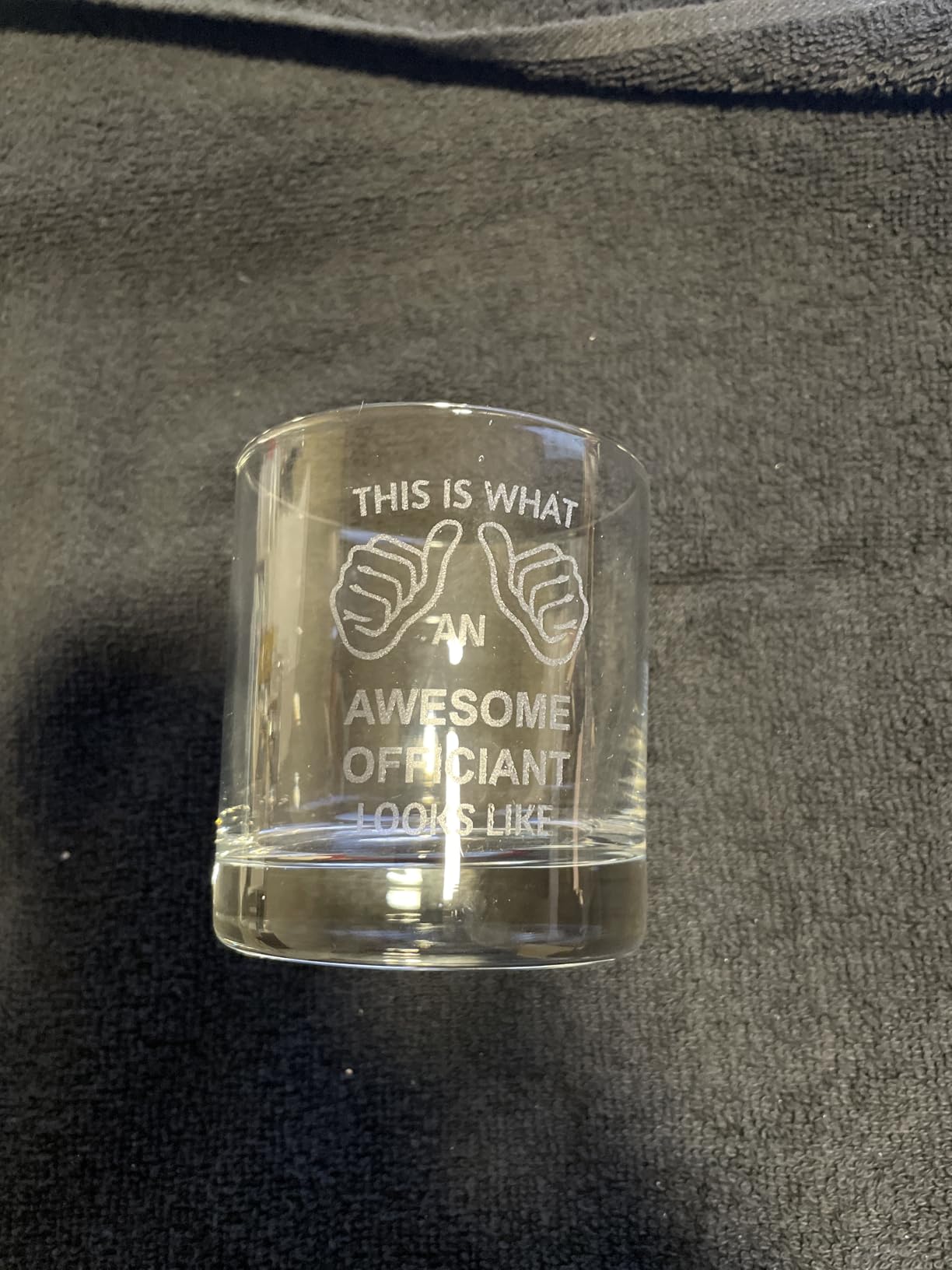 This Is What An Awesome Geriatrician Looks Like Whiskey Bourbon Glass Old Fashioned 10.5 Oz Laser Engraved Clear Custom Cocktail Glasses Etched Crafted Work Customized/Personalized Gift Cup Mug customer photo 2