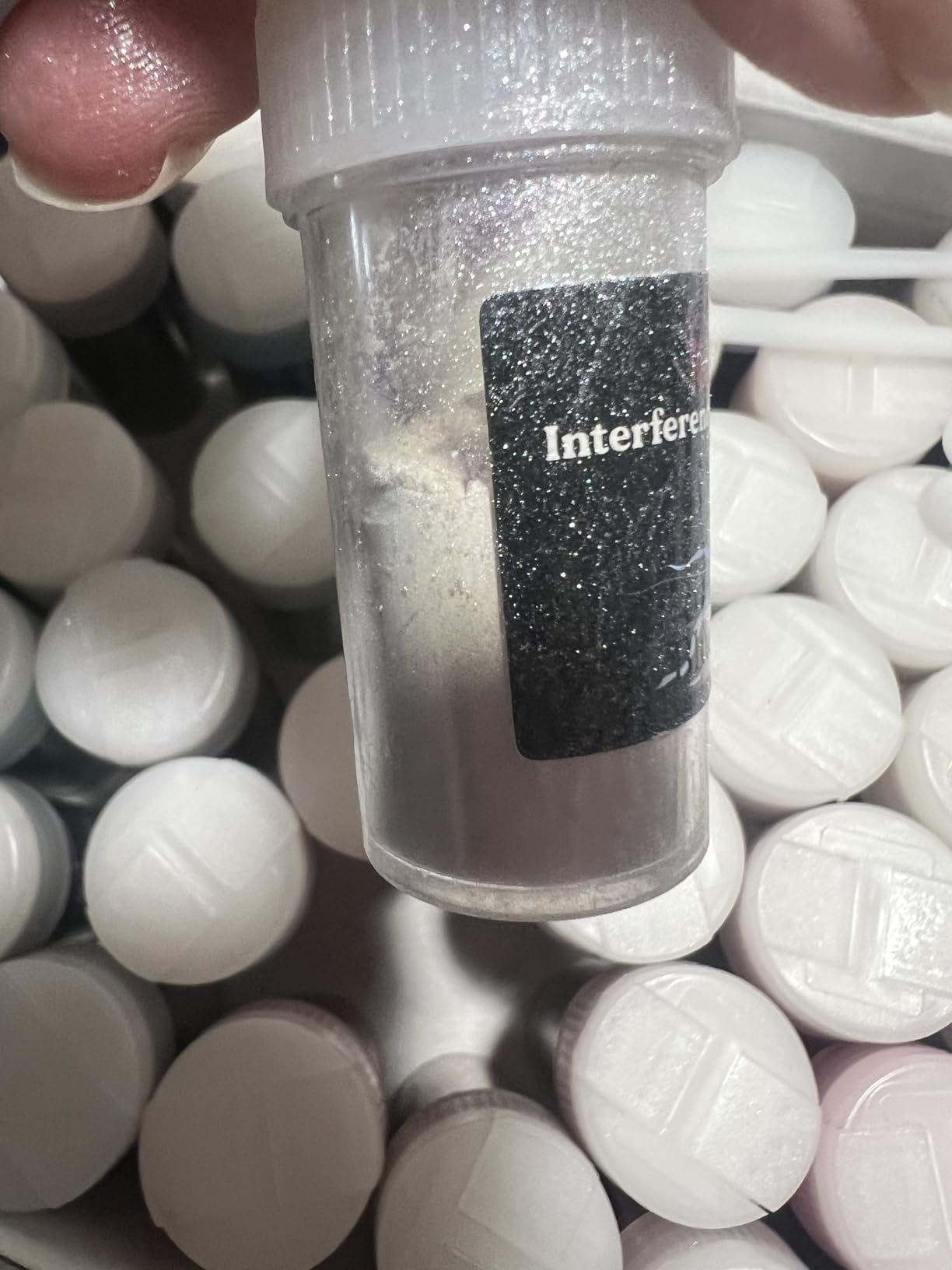 LET'S RESIN 60 Colors Mica Powder - Natural Pearlescent Pigment Powder for Epoxy Resin/UV Resin, Candle Making, Soap Making, Bath Bombs, Art Crafts customer photo 1