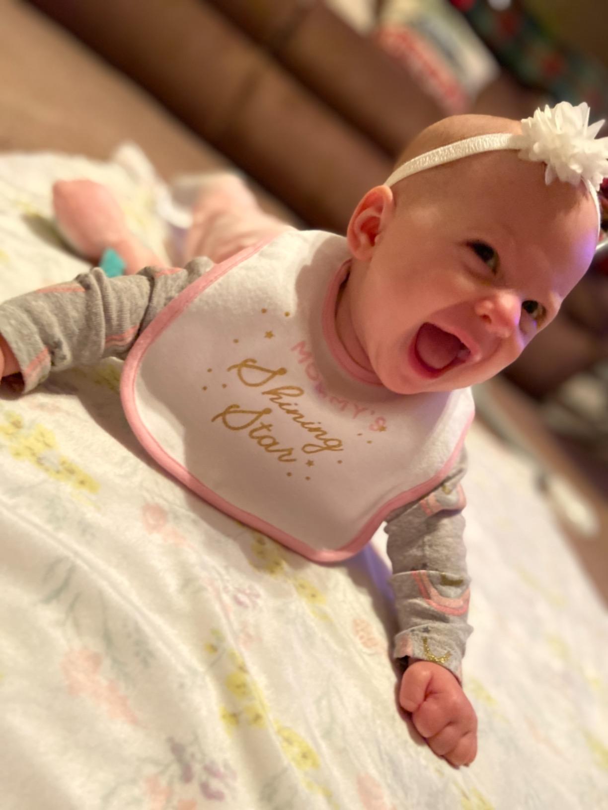 Hudson Baby Unisex Baby Cotton Bibs, Beautiful Butterfly, One Size customer photo 1