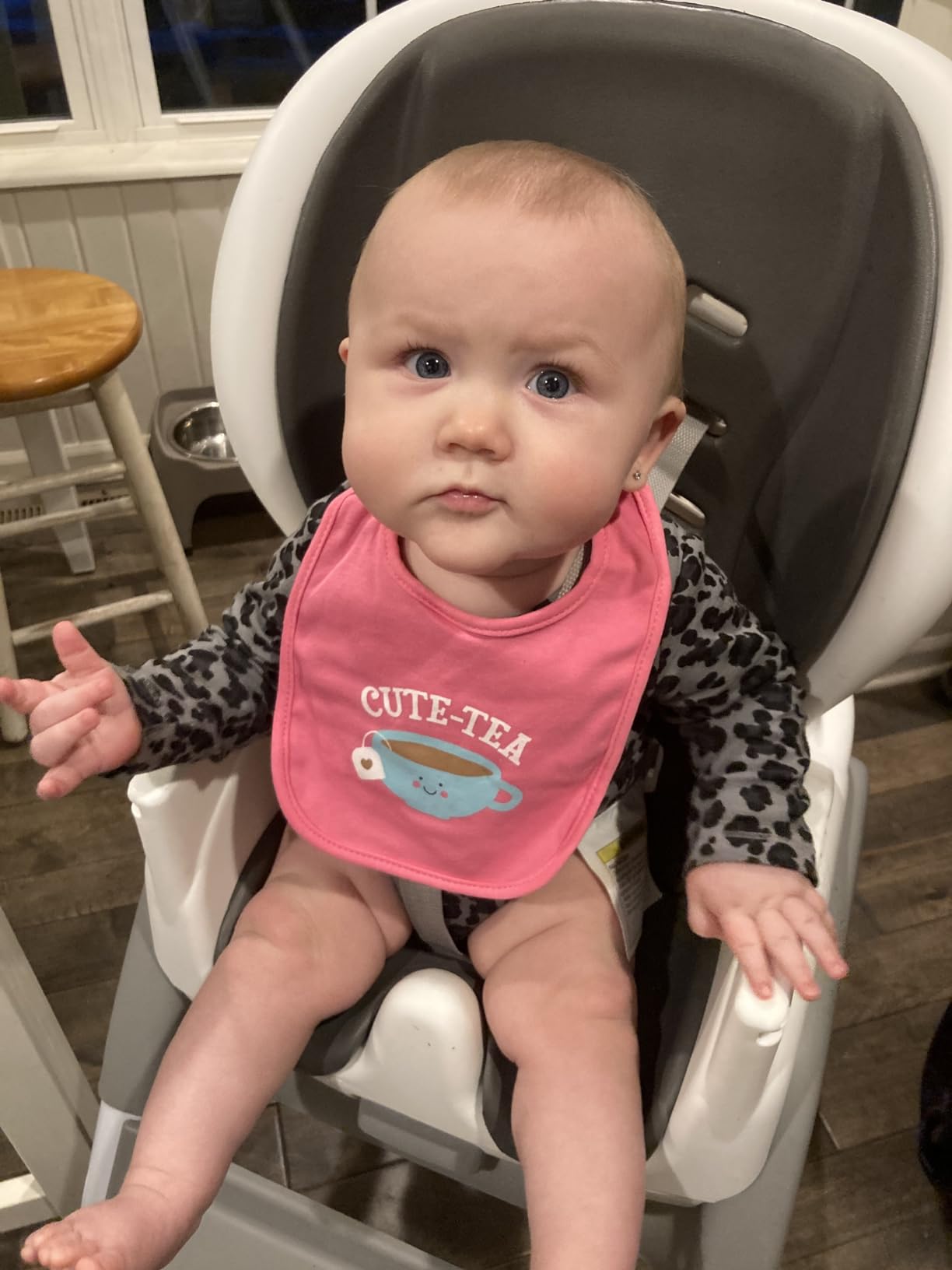 Hudson Baby Unisex Baby Cotton Bibs, Beautiful Butterfly, One Size customer photo 2