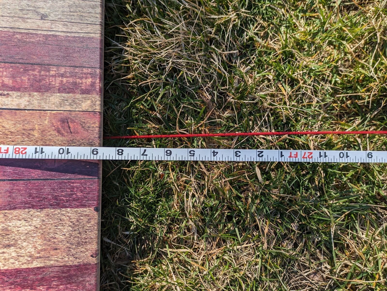 Cornhole Boards Distance Setup Tool, Cornhole Game Measuring Device customer photo 1