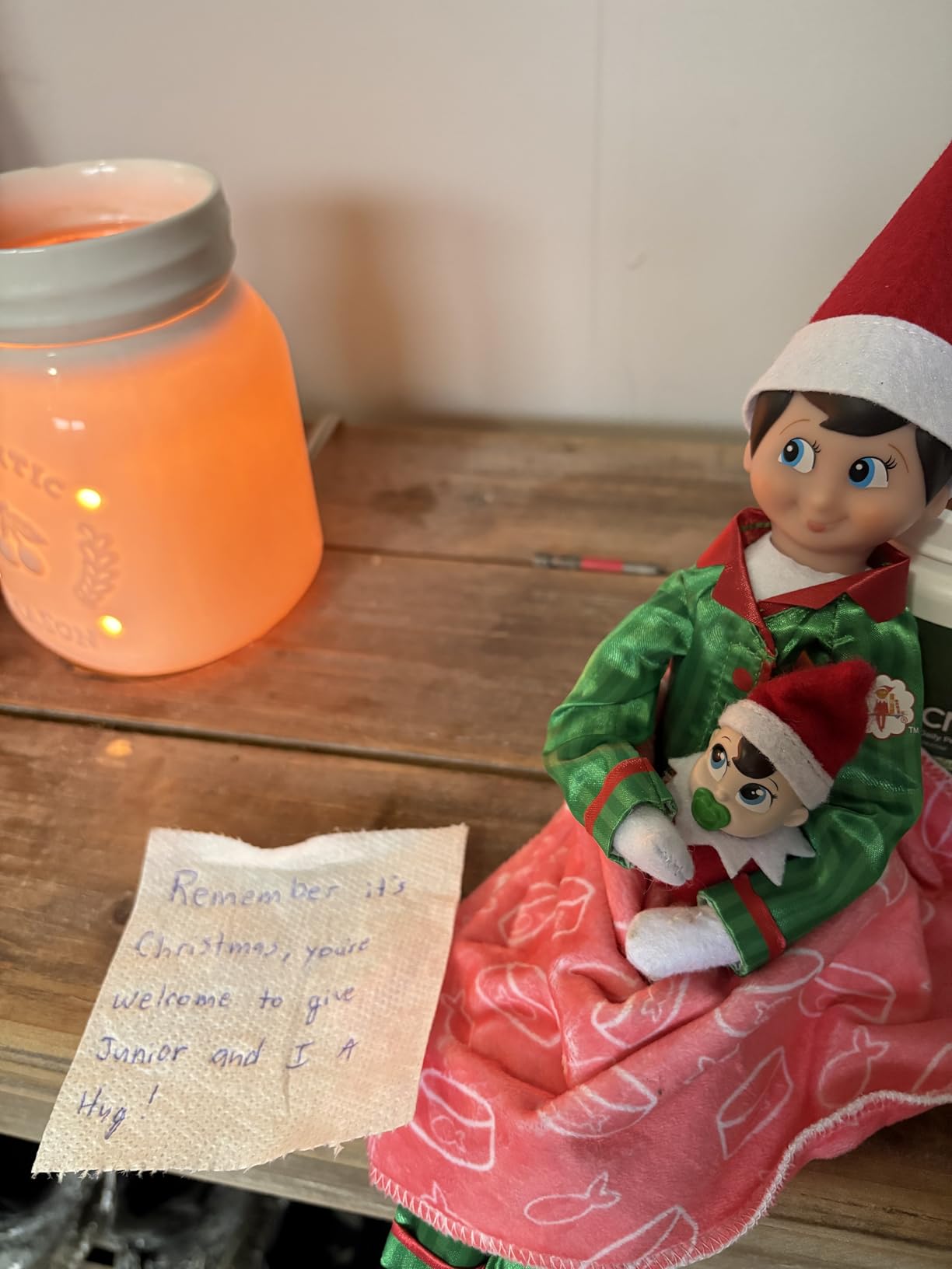 The Elf on the Shelf Frost Pips Mini Blooms Elf Baby Girl with Blue Eyes customer photo 1