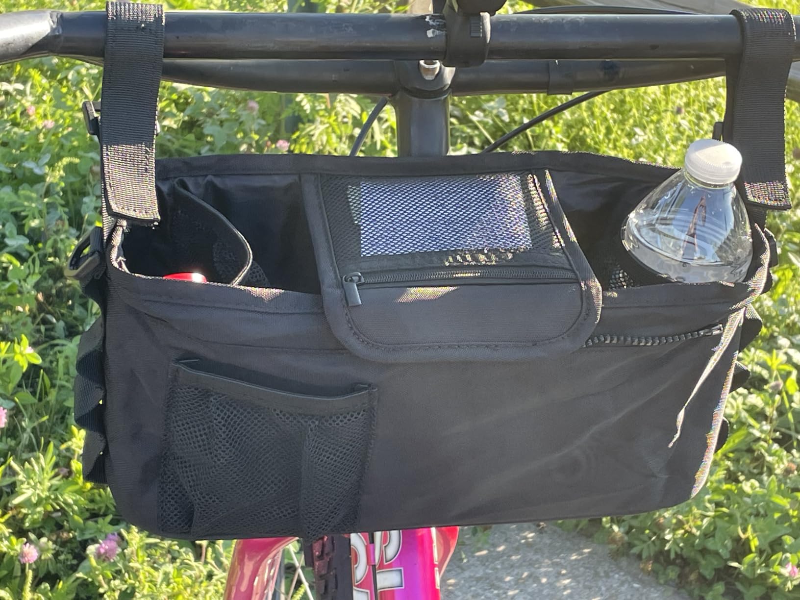 Stroller Organizer with Cup Holder, Non-Slip Stroller Caddy Baby Essentials customer photo 1