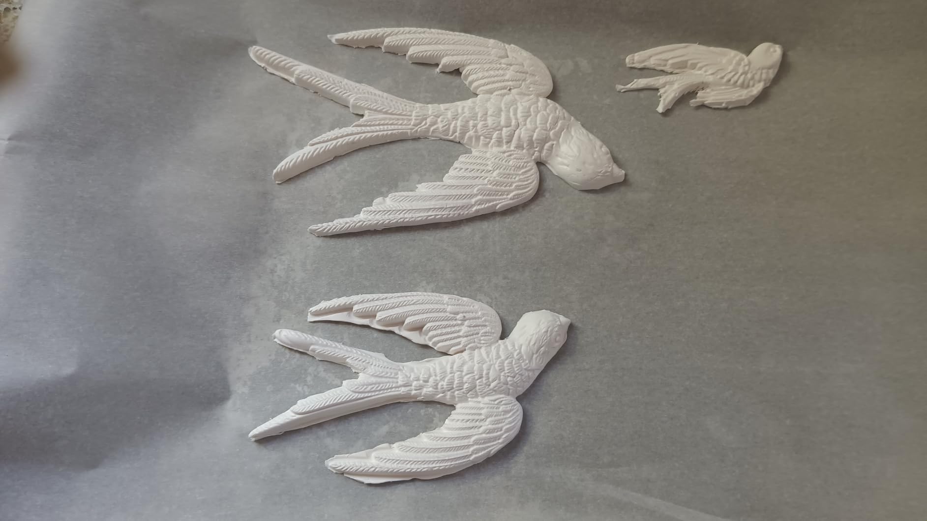 Cardinals Birds Chocolate Silicone Molds, Lovely Swallow Cake Decoration Fondant Mold, for Kitchen Baking Cupcake Toppers, Biscuits, Candy, Marzipan, Flower Paste, Plaster, Resin, Clay Crafts customer photo 1