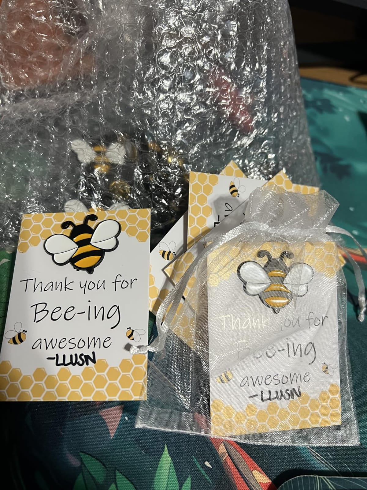 Misdary Employee Appreciation Bee Lapel Pins Team Gift customer photo 1