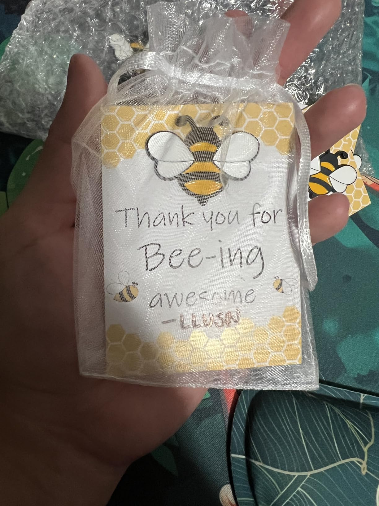 Misdary Employee Appreciation Bee Lapel Pins Team Gift customer photo 2