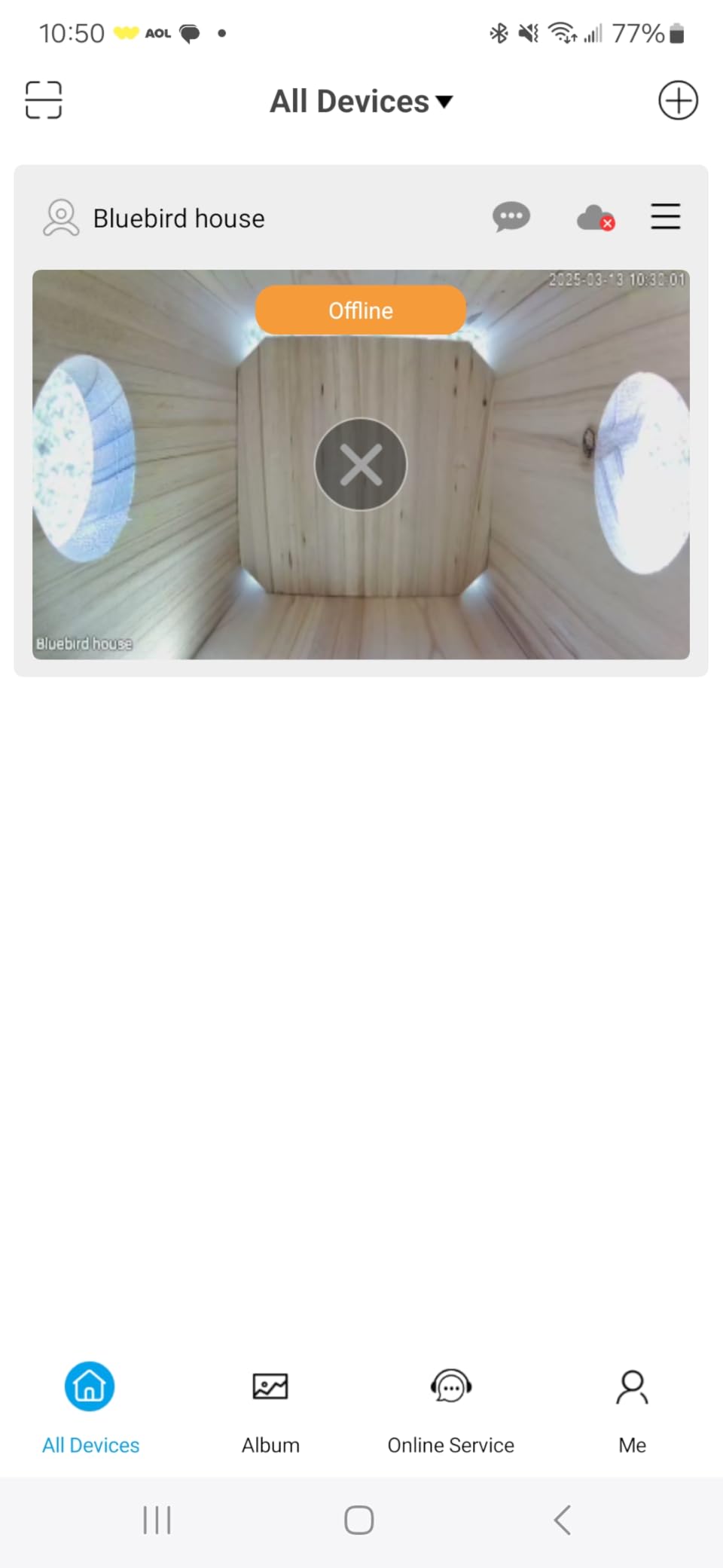 Birdhouse with Camera in It, 5MP HD 2.4G WiFi Birdhouse, Motion-Activated Auto Capture, Night Vision for Bluebirds & Wrens Nesting customer photo 1