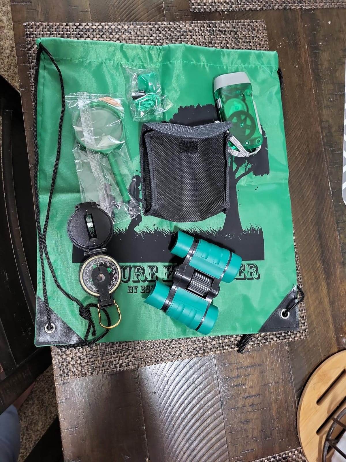 ESSENSON Kids Explorer Kit - Adventure Kit for Kids, Outdoor Explorer Kit with Binoculars, Summer Outdoor Toys for Kids Ages 4-8 customer photo 1