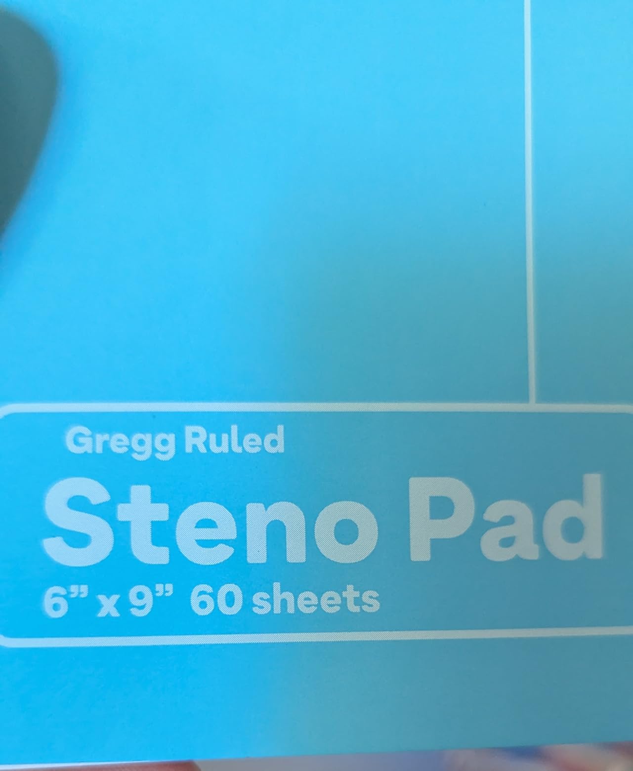 Enday Steno Pads Spiral 6 x 9 inches, Gregg Rule White Paper, 80 Sheets Steno Notebook for writing in Pink, Purple, Green, Blue, Red, Grey, Color May Vary (3 Pack) customer photo 1
