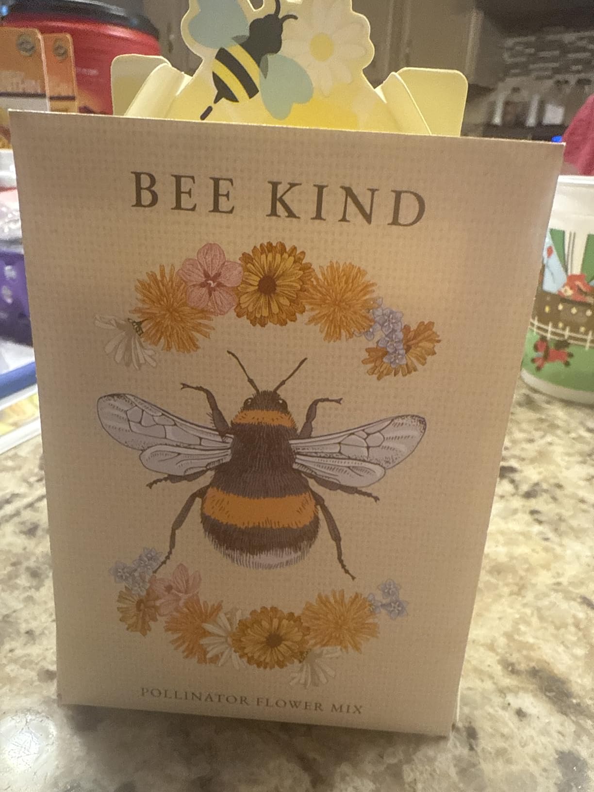 Bentley Seed Co. Bee Kind Pollinator Wildflower Seed Packets - 25 Pack customer photo 1