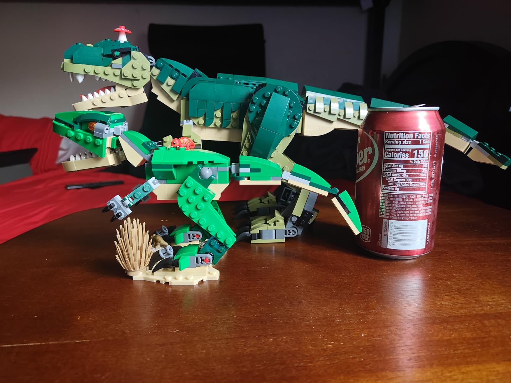 LEGO Creator 3 in 1 T Rex Toy - Dinosaur Toy Building Set for Kids, Boys & Girls, Ages 9+ - 3 Building Options, T-Rex to Triceratops to Pterodactyl - Gift Idea for Birthdays - 31151 customer photo 1