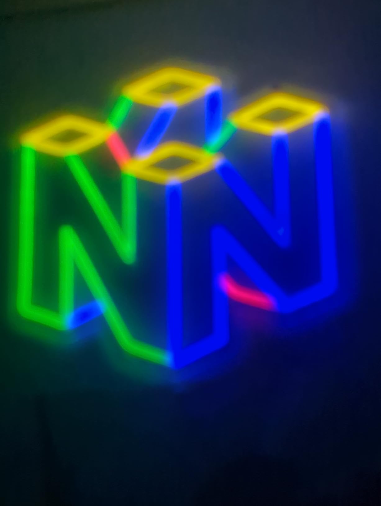 WonderfulLife Game Cyberpunk Neon Sign for Game Zone Decor,Shooting Games Led Lights for Man Cave Gaming Room Internet Bar or Bedroom Decoration.5V USB Powered,Easy Hanging. customer photo 2