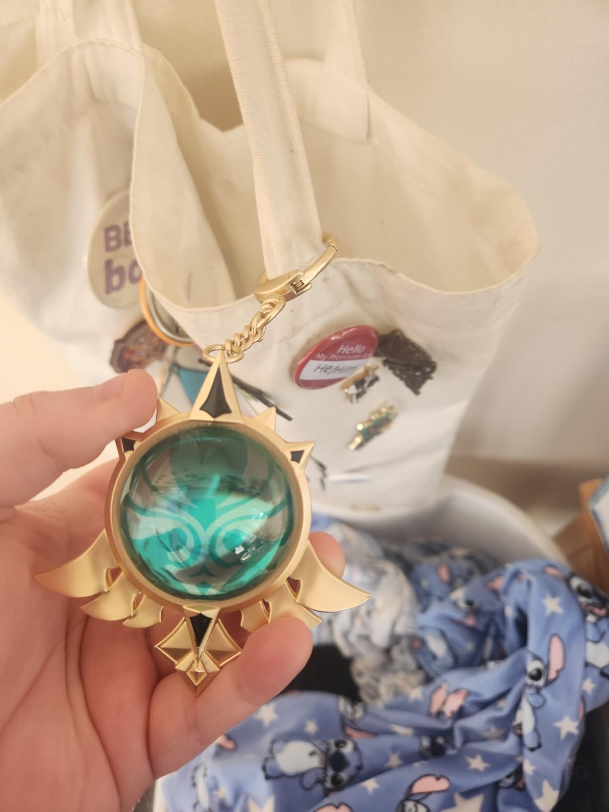 GENSHIN IMPACT Themed Series Vision Keychain customer photo 1