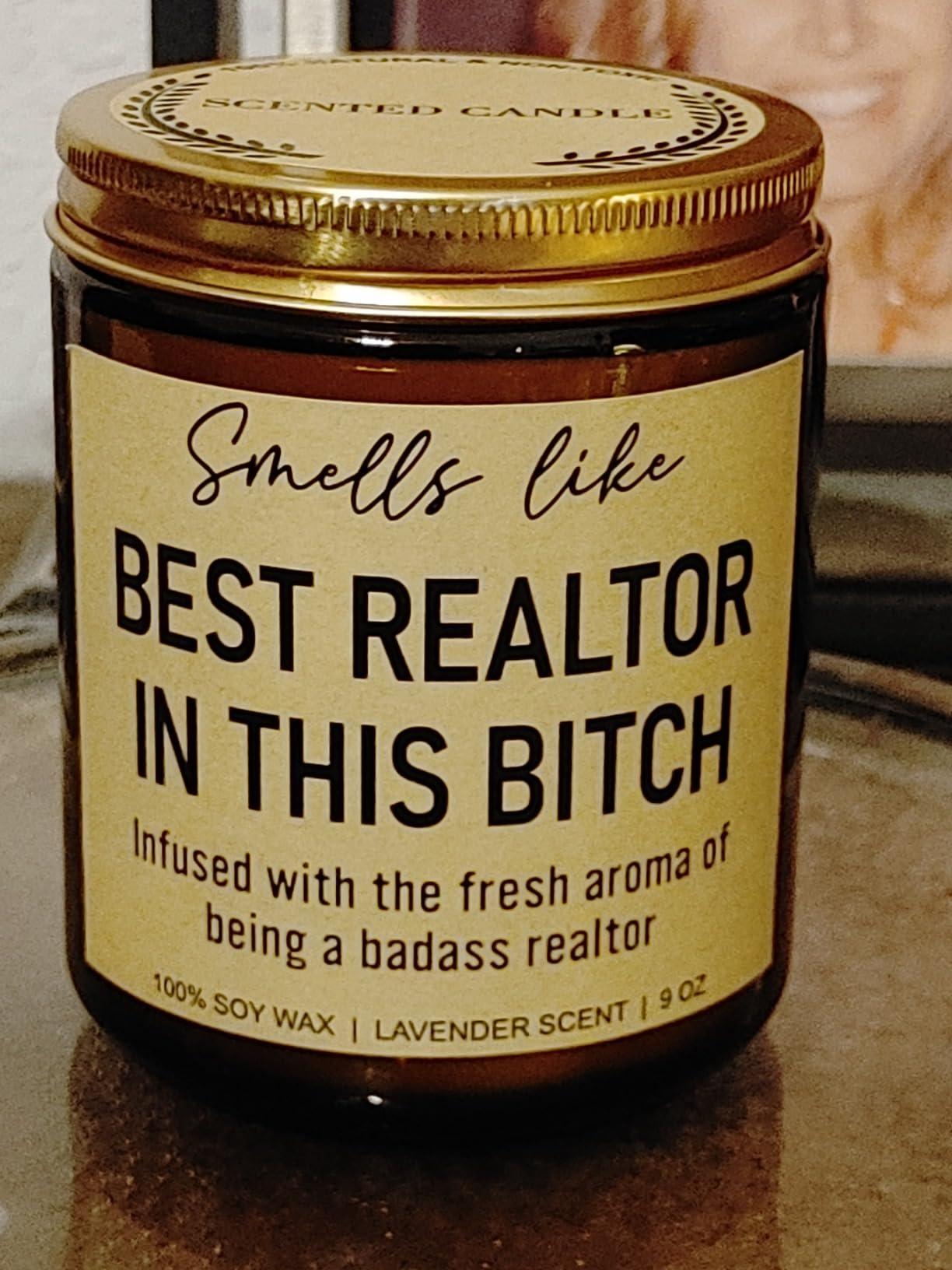 Younift Funny Scented Candle, Realtor Gifts for Women, Men, Real Estate Agent Gifts, Christmas, Appreciation, Thank You Presents for Real Estate Broker, Salesperson, Presents for Realtors at Closing customer photo 1