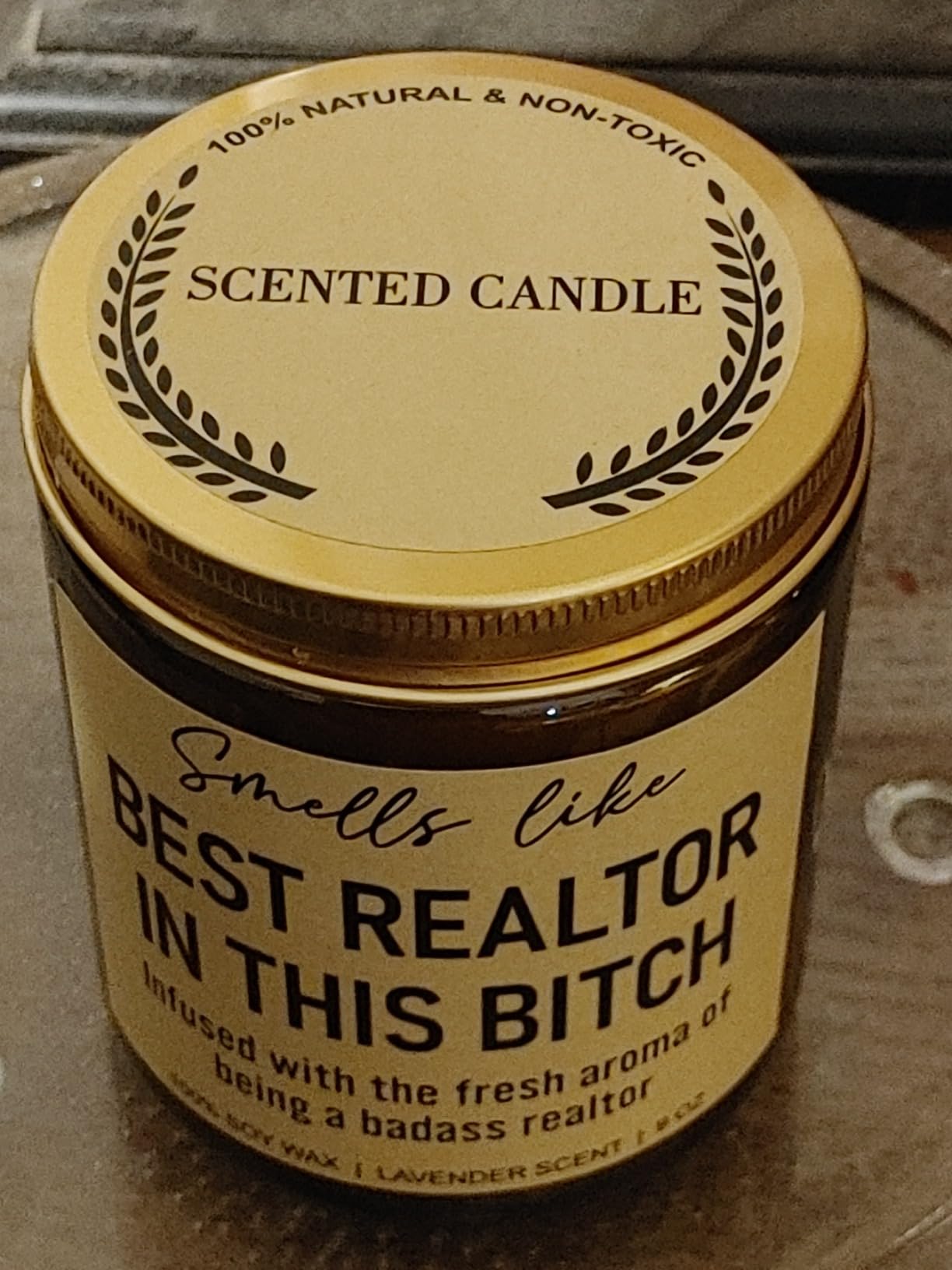Younift Funny Scented Candle, Realtor Gifts for Women, Men, Real Estate Agent Gifts, Christmas, Appreciation, Thank You Presents for Real Estate Broker, Salesperson, Presents for Realtors at Closing customer photo 2
