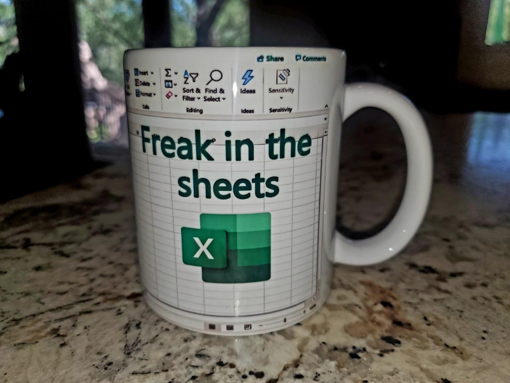 Funny Coffee Mug, Freak In The Sheets Cup, Novelty Birthday Gifts customer photo 1