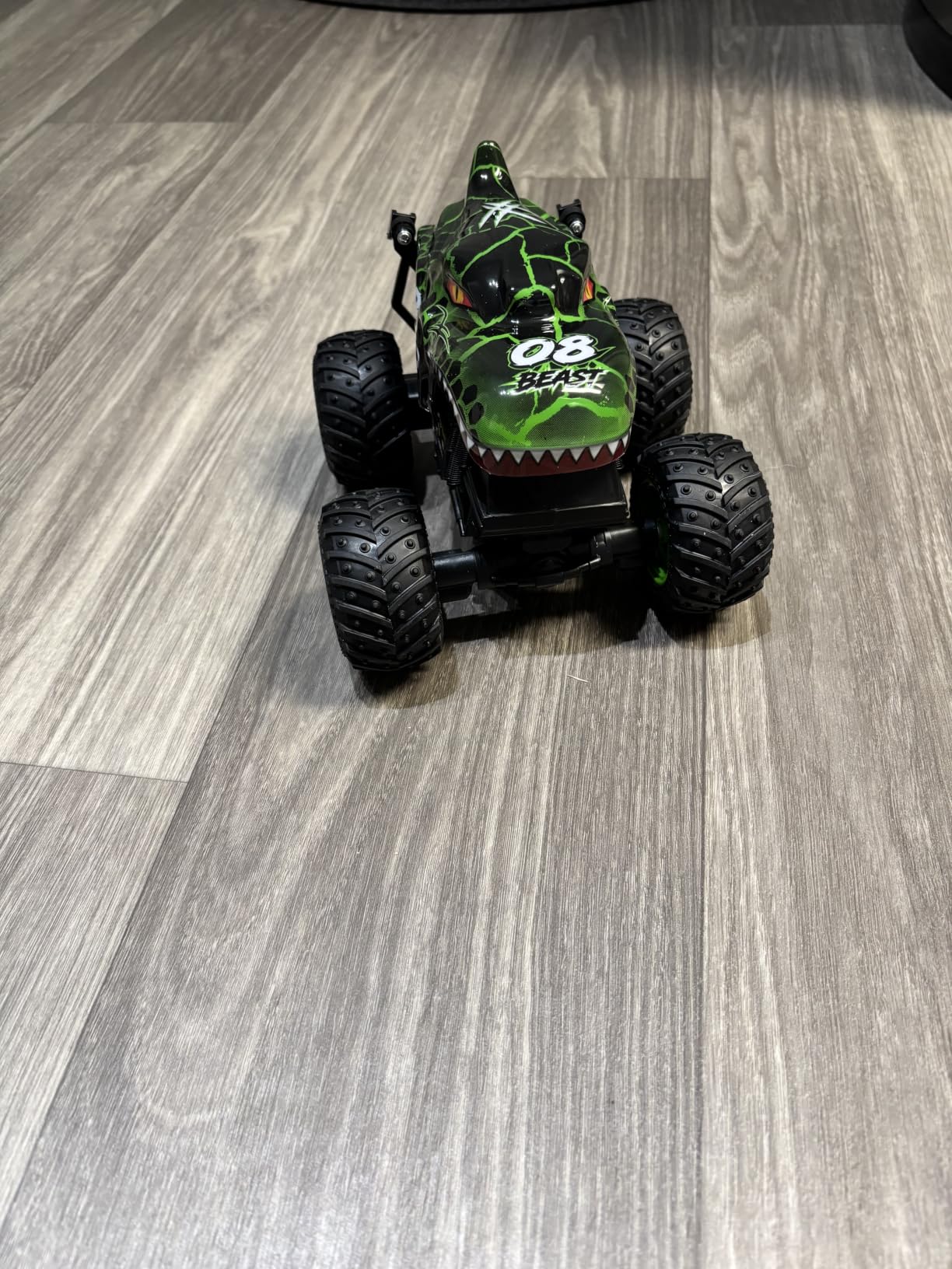 BEZGAR Monster Truck Toys, 1:20 Remote Control Car with Light & Music customer photo 2