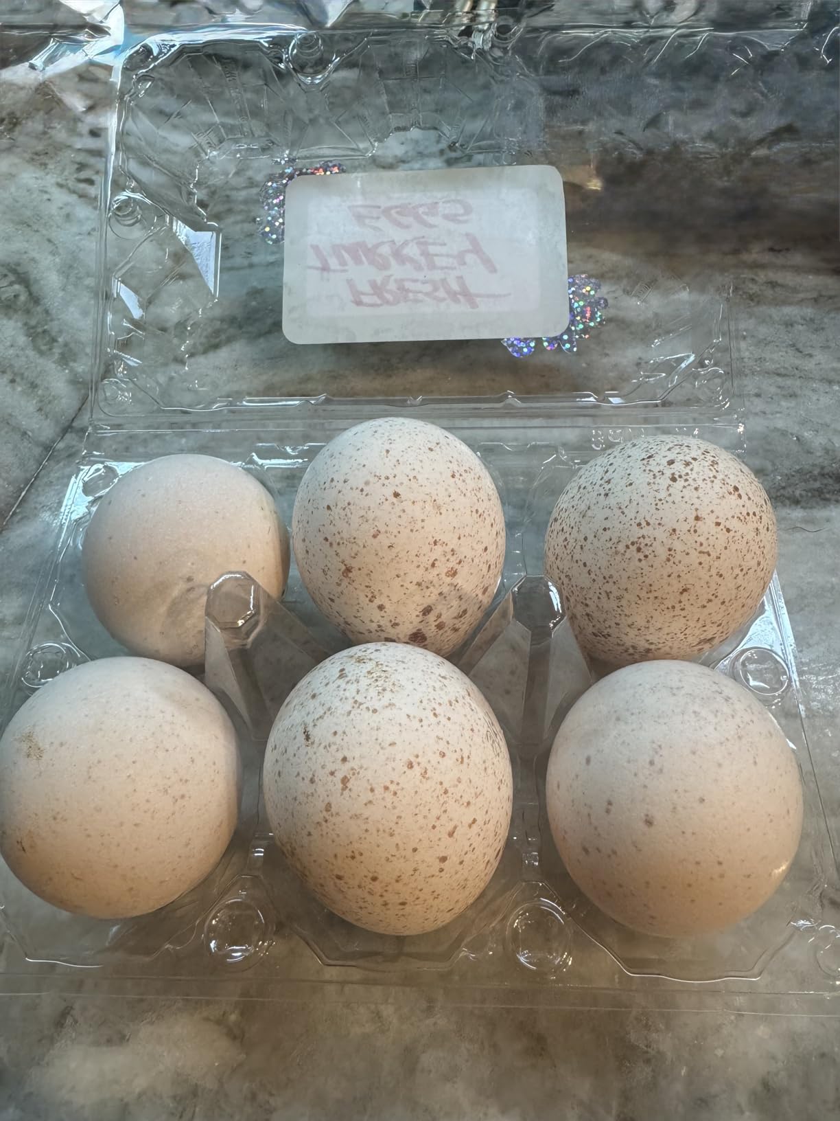 Pintuson 50 Pack Egg Cartons Cheap Bulk 12 Count - Holds 1 Dozen Clear Blank Egg Cartons for Chicken Eggs - Clear Empty Chicken Egg Carton for Fresh Medium Eggs customer photo 1