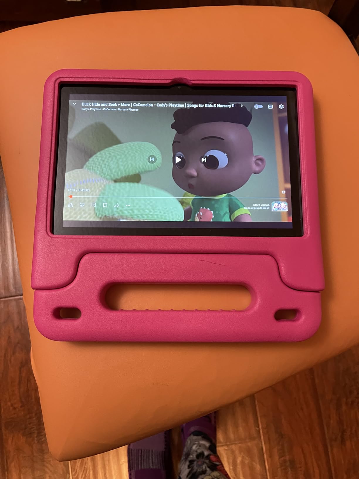 COLORROOM 2026 Upgraded Android 15 Tablet, 10inch Kids Tablet, Octa-core CPU, 10GB+64GB+1TB Expand Tablets for Kids with Kids Space, Parental Control, 6000mAh Big Battery,Touchscreen Tableta,Blue customer photo 2
