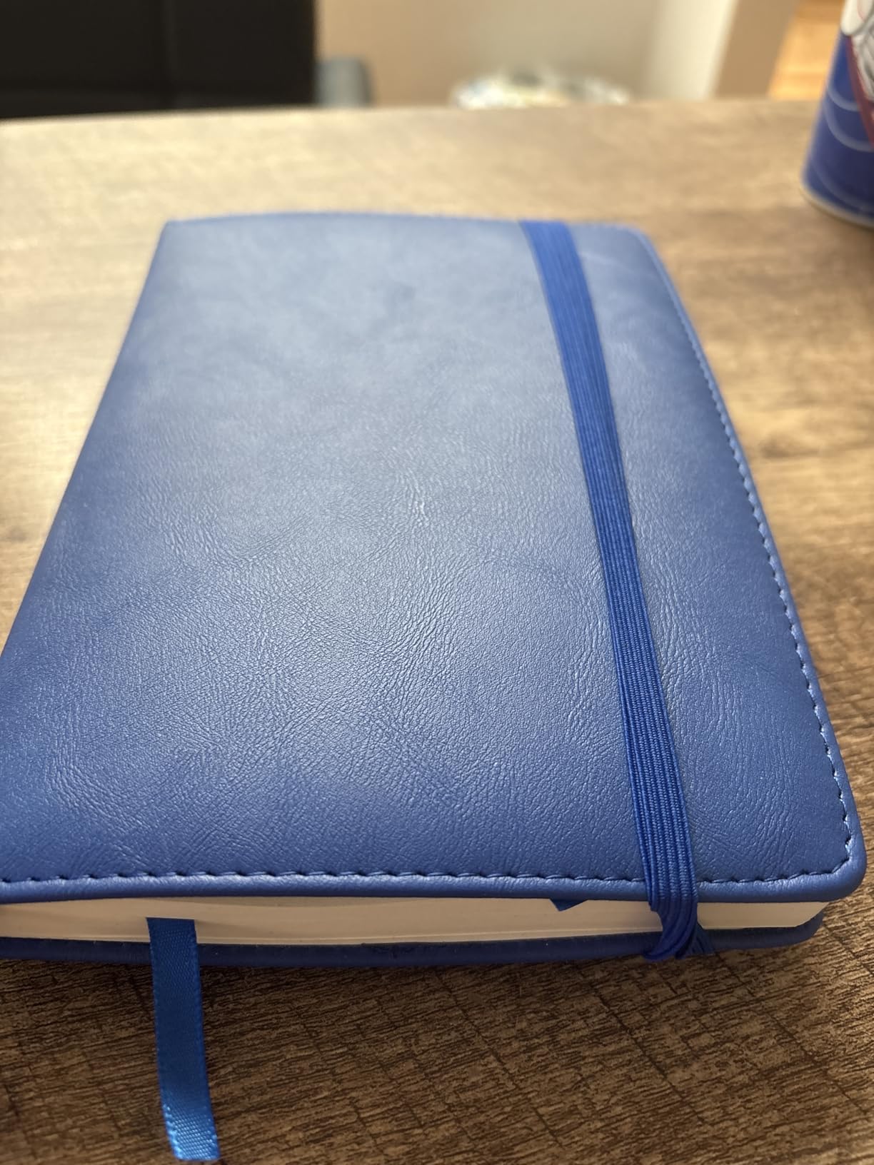 Lined Journal Notebook for Women Men, 256 Numbered Pages Hardcover Leather Journals for Writing, A5 Journaling Notebooks, College Ruled Journal for Business Work School Note Taking 5.75