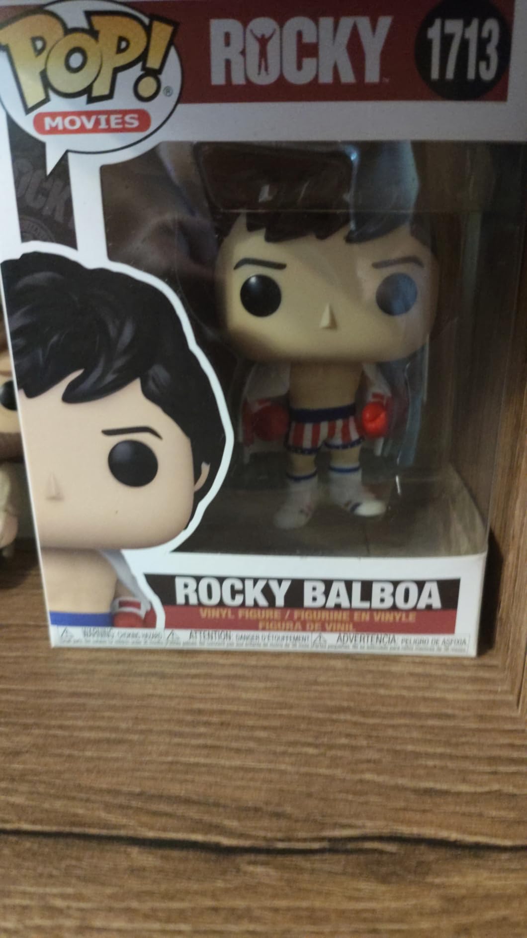 Funko POP! Movies: Rocky - Rocky IV | Official Action/Adventure Merch - Collectable Vinyl Figurine for Shelf Display - Birthday Gift Idea for Fans and Collectors customer photo 1