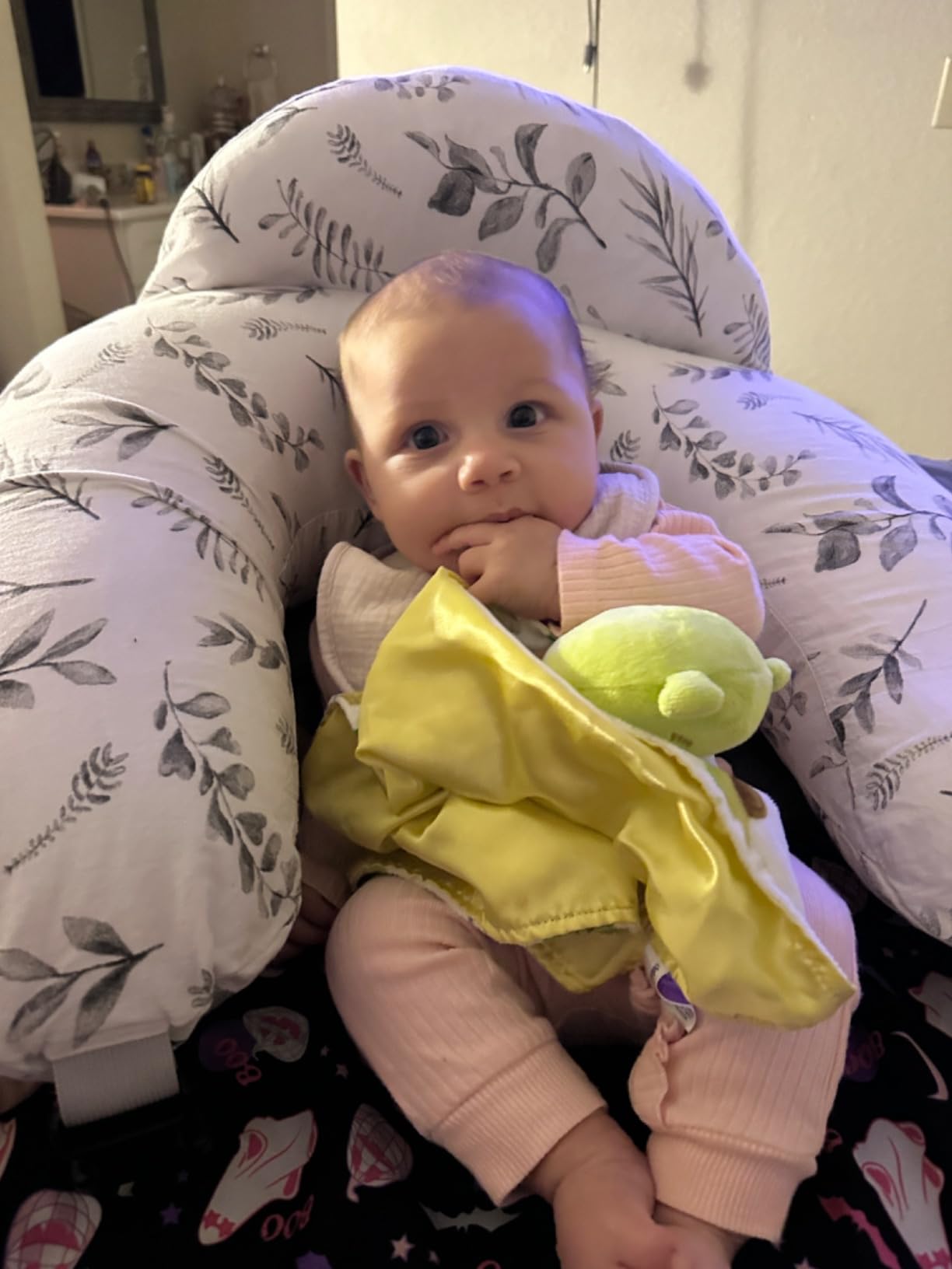 Shrek Blanky - Plush Shrek Head with Embroidered Facial Details - Made with Super Soft & Snuggly Material & Satin Underlay - Perfect for Nap Time or Loveable Gift for Baby Boys & Girls customer photo 1