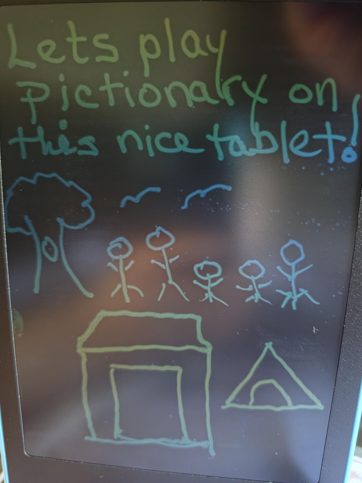 4 Pack LCD Writing Tablet for Kids, 8.5 Inch Colorful Doodle Board Drawing Tablet, Educational Learning Toys Birthday Gifts for Boys Girls Age 3 4 5 6 7 8 customer photo 1