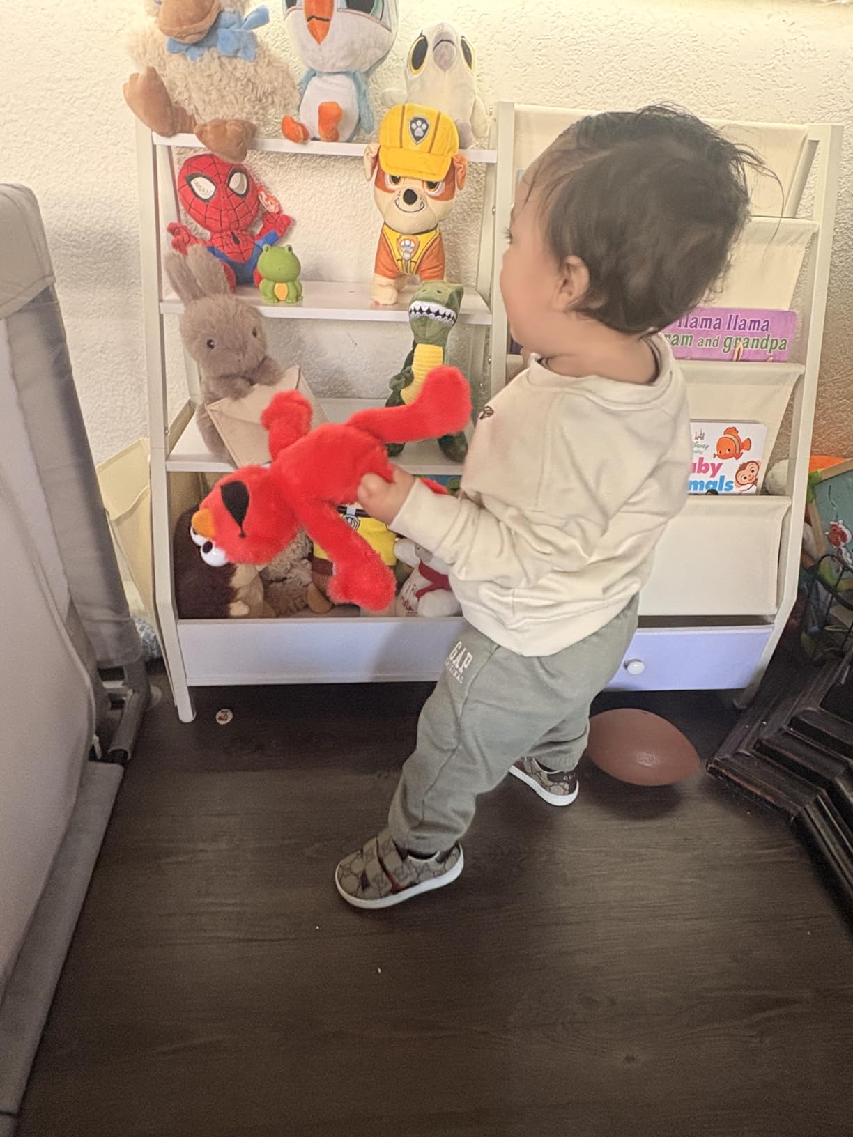 Kids Bookshelf and Toy Storage, Toddler Bookshelf Baby Bookcase for Nursery customer photo 1