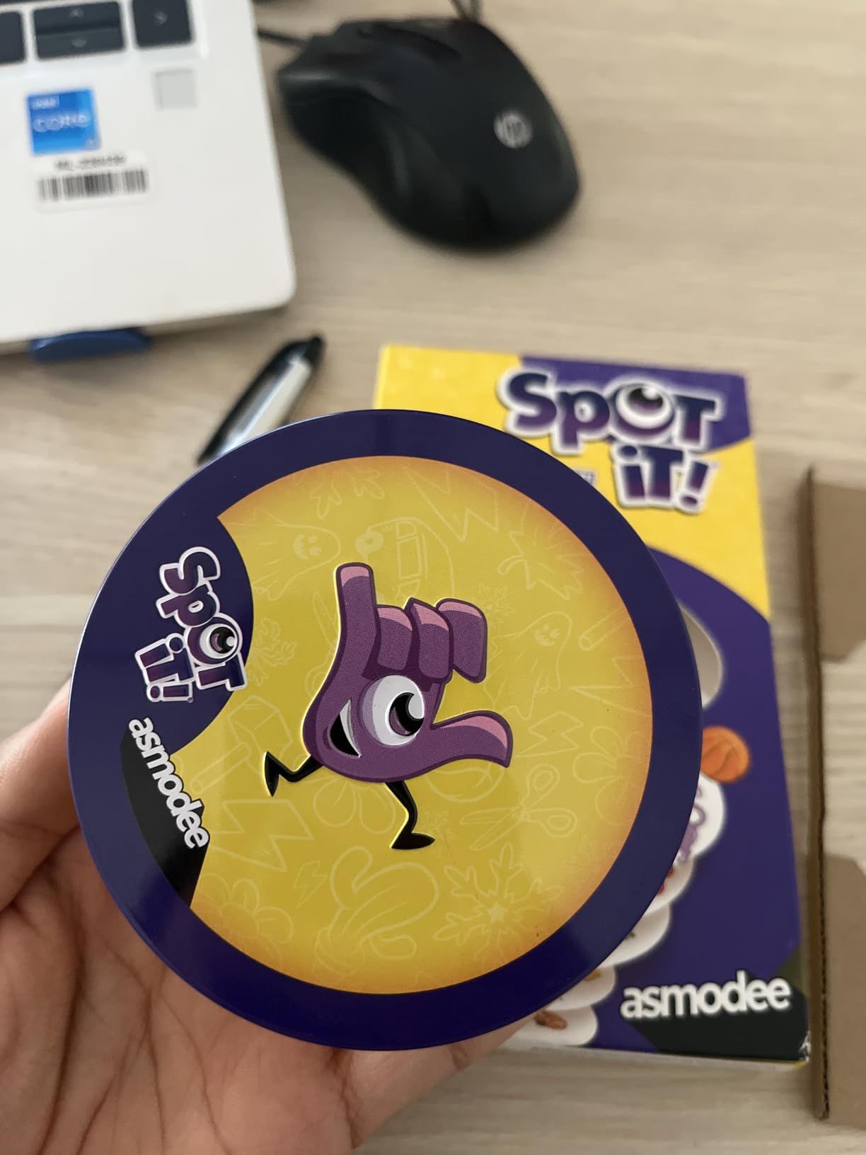 Asmodee Spot It! Classic Card Game (2024 Refresh) - Eco-Blister Edition, 5-in-1 Visual Perception Game for Quick Reflexes and Family Fun, Ages 6+, 2-8 Players, 10 Minute Playtime customer photo 1
