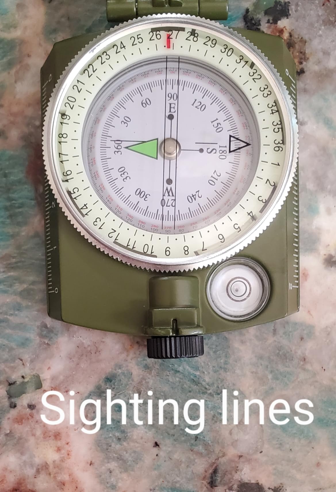 Hiking Compass for Survival with Waterproof Durable and Pocket-Sized Tactical Survival Compass with Lanyard customer photo 2
