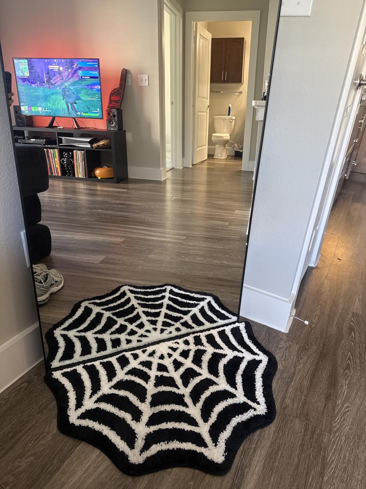 Spider Web Bathroom Rugs, 31