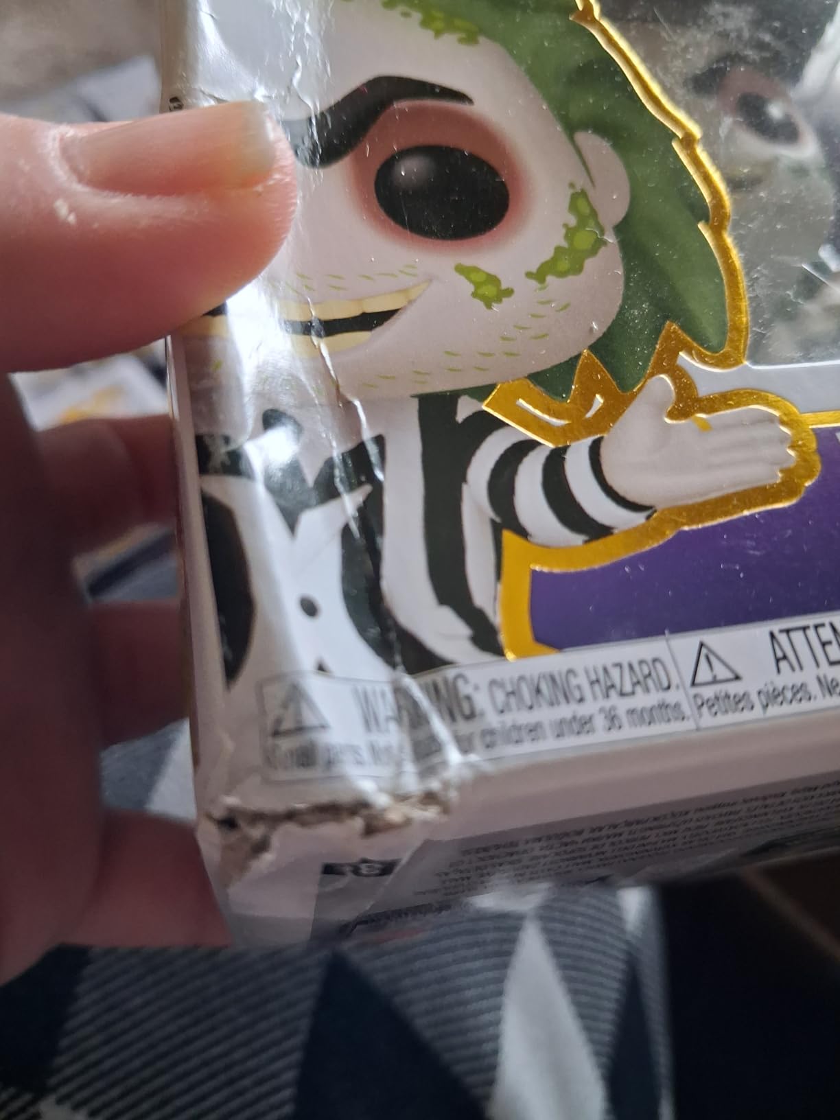 Funko POP! Plus: Beetlejuice with Tombstone | Official Comedy Merch - Collectable Vinyl Figurine for Shelf Display - Birthday Gift Idea for Fans and Collectors customer photo 2