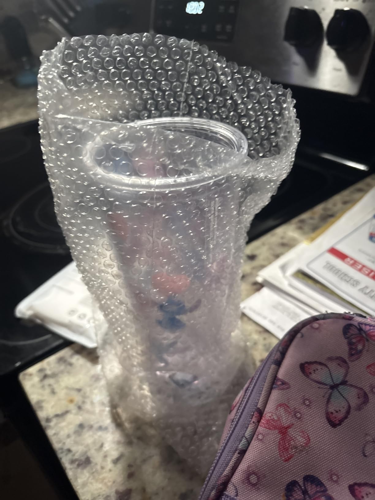 Silver Buffalo Disney Pixar Inside Out Emotions, Plastic Cold Cup, 24oz | 2 Riley's, Anxiety, Anger, Joy, Fear, Sadness and Disgust, Iridescent, Lid and Straw Topper customer photo 2
