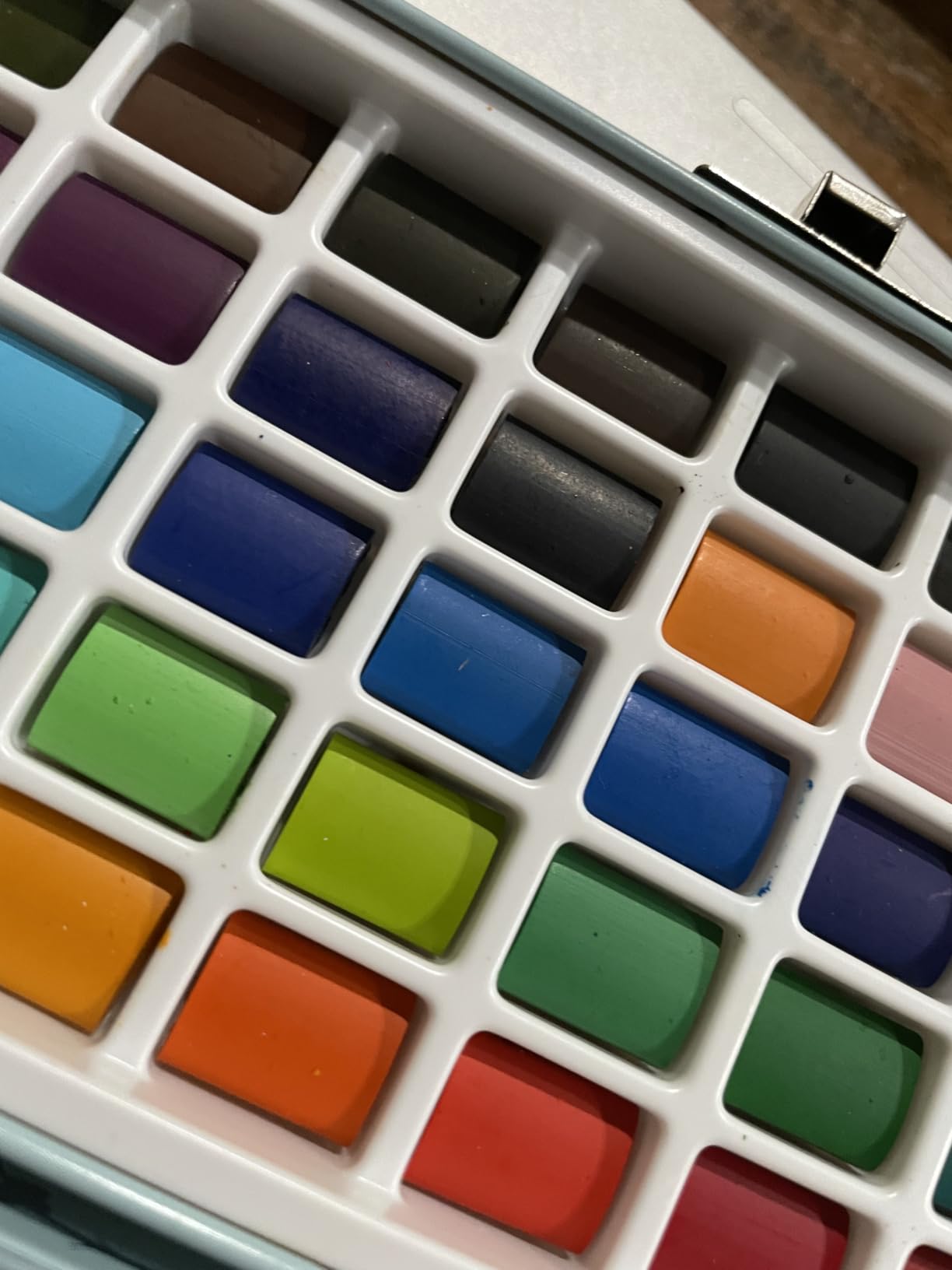 Caliart 50 Colors Watercolor Paint Set, Portable Art Supplies Palette Kit | Travel Water Color Paints with Detail Paintbrush, Art Coloring Painting Gifts for Adults Professionals Beginners Artists customer photo 2