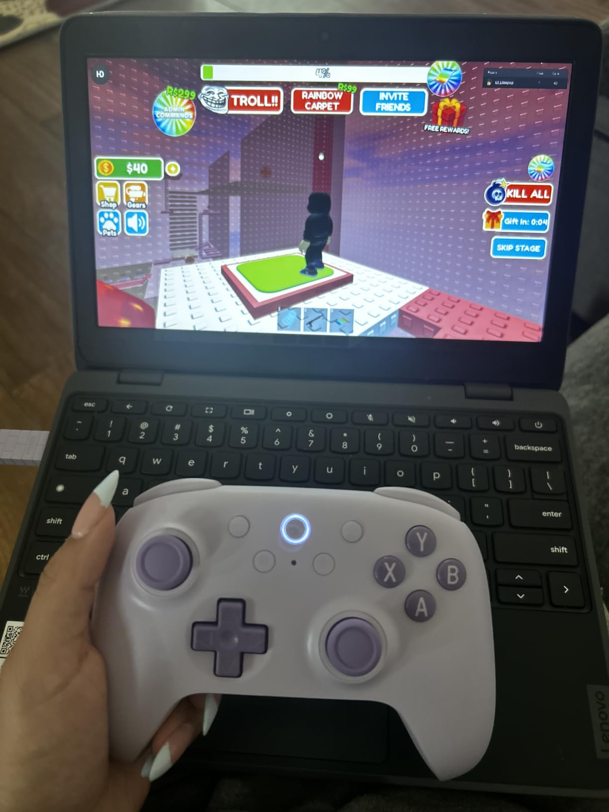 8Bitdo Ultimate 2C Wireless Controller for Windows PC and Android, with 1000 Hz Polling Rate, Hall Effect Joysticks and Triggers, and Remappable L4/R4 Bumpers (Green) customer photo 1