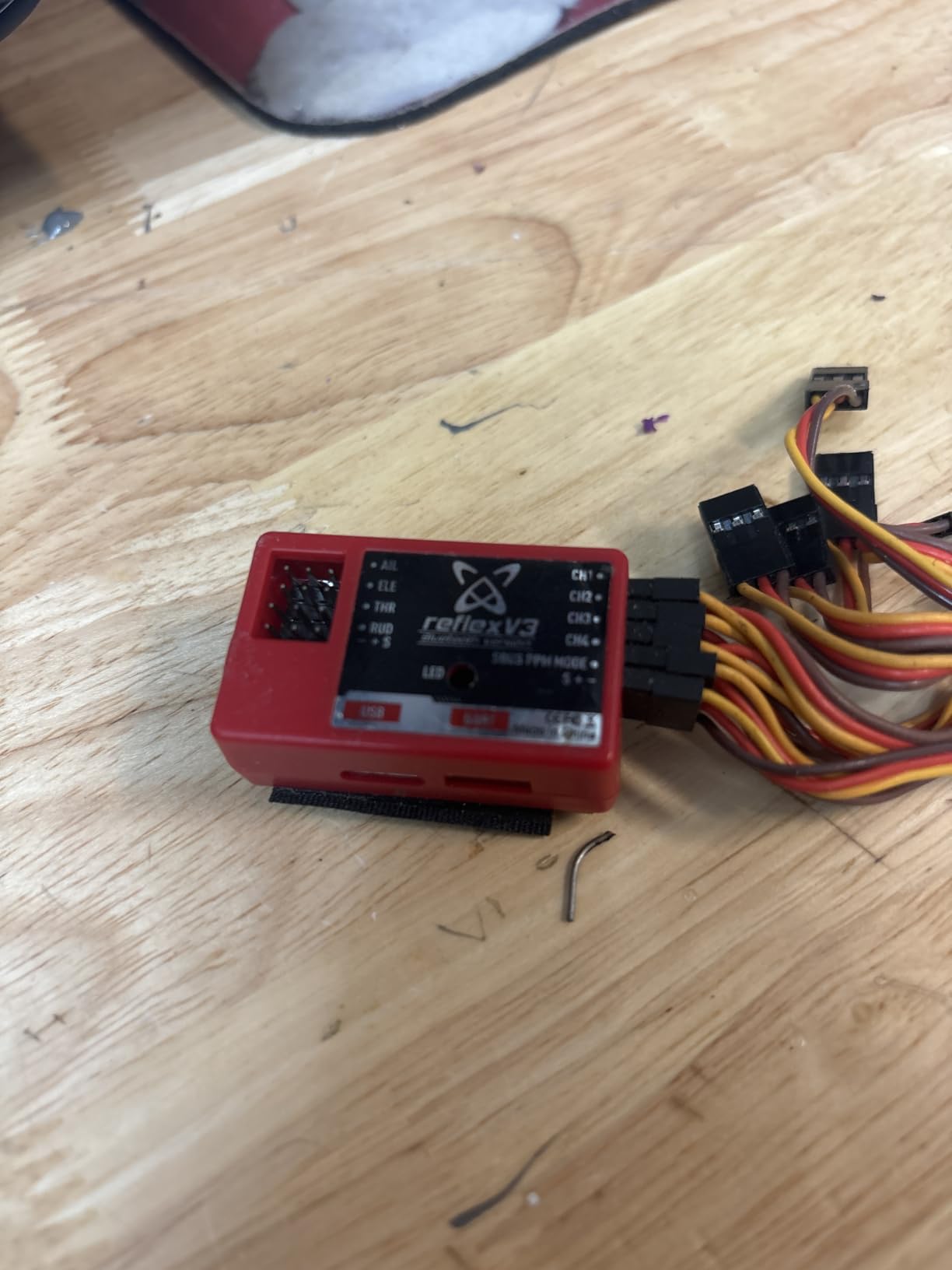 FMS Reflex V3 Flight Controller Gyro Stabilizer Remote Control for RC Plane Fixed Wing customer photo 1