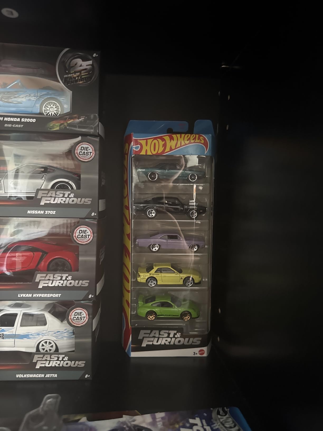 Hot Wheels Fast & Furious Toy Cars, Set of 5 1:64 Scale Die-Cast Vehicles Inspired By & Seen in the Fast Movies customer photo 1
