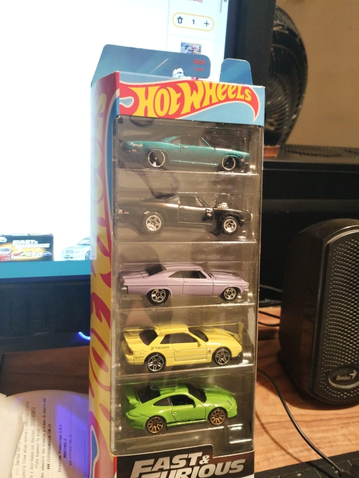 Hot Wheels Fast & Furious Toy Cars, Set of 5 1:64 Scale Die-Cast Vehicles Inspired By & Seen in the Fast Movies customer photo 2
