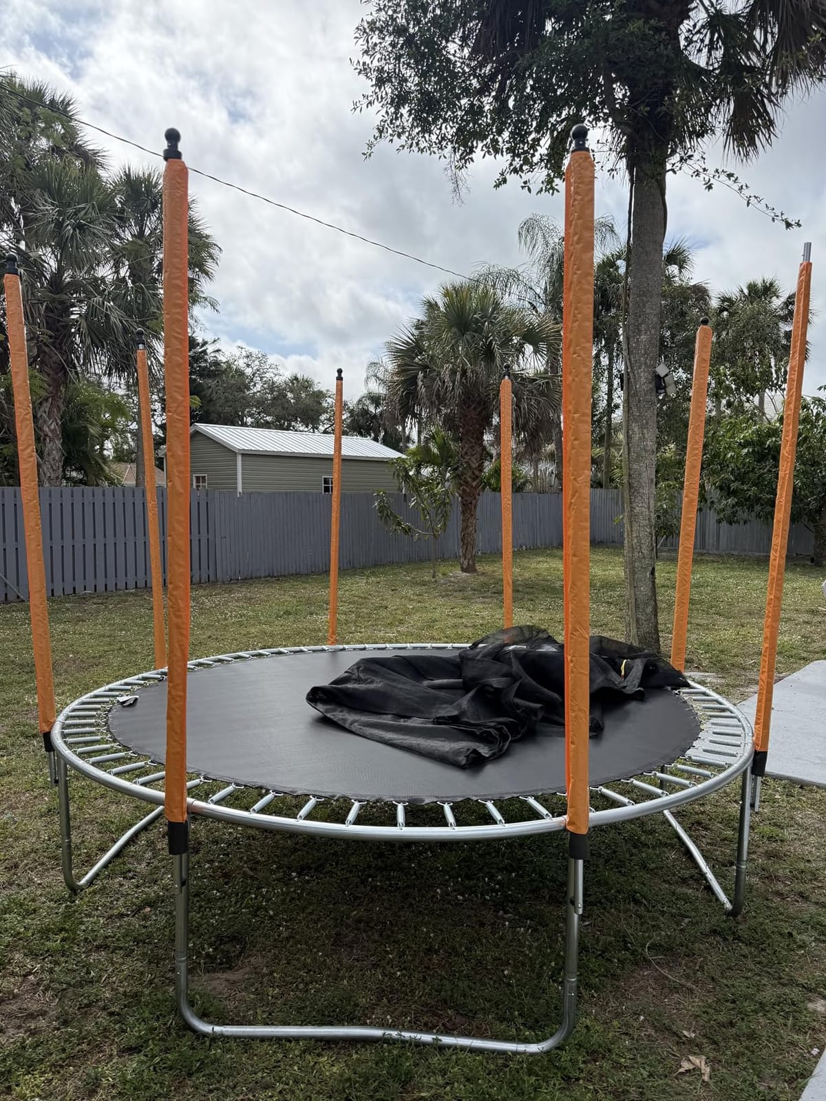 SkyBound 10ft 12ft 14ft 15ft 16ft Large Trampoline Outdoor Backyard ASTM Approved Trampolines for Kids & Adults customer photo 2