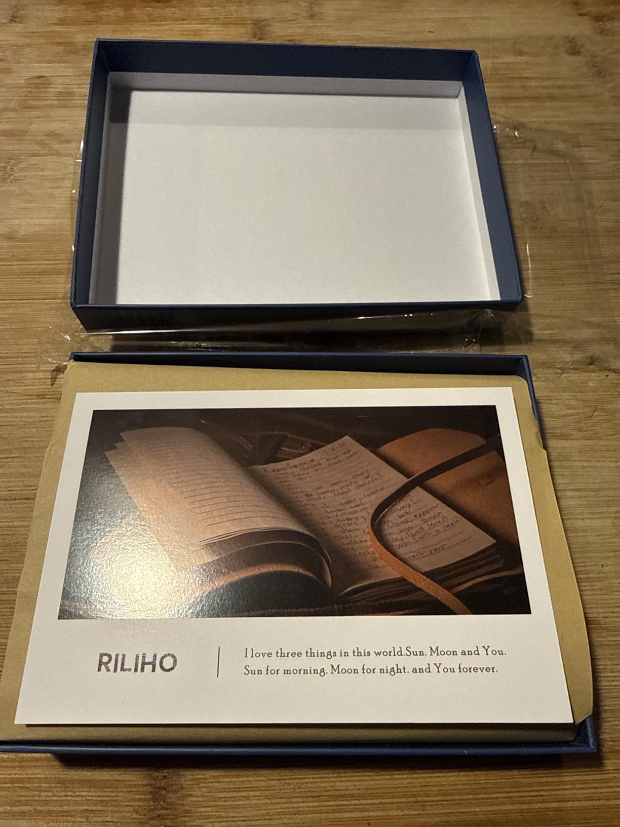 RILIHO Leather Journal Notebooks for Work, A5 Size Diary, 6x8.1 Inch, Genuine Leather Journals for Writing, Vintage Style Personalized Journal, Ideal for Women and Men, Artists, Travelers, Dark Brown customer photo 2