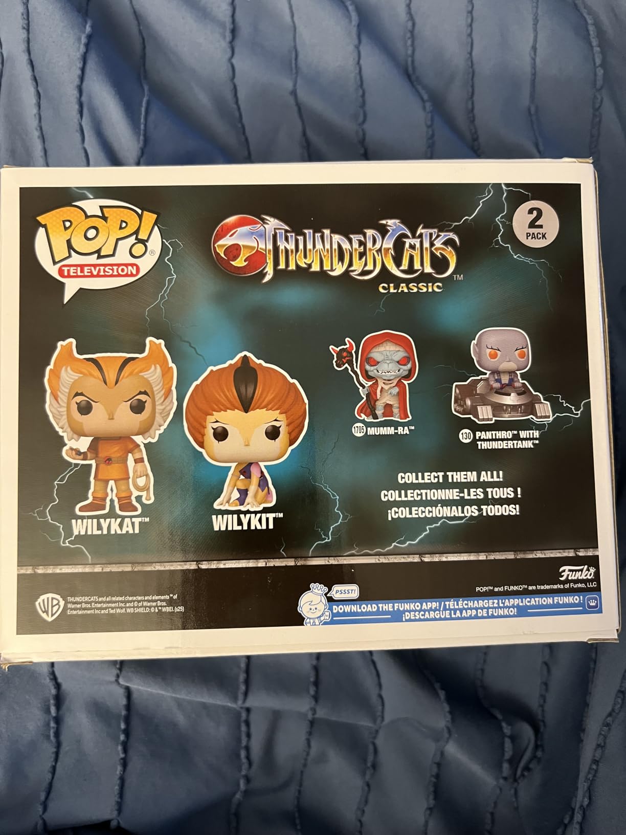 Funko POP! Animation: Thundercats - Wilykat & Wilykit 2 Pack | Official Cartoon/Animation Merch - Collectable Vinyl Figurine for Shelf Display - Birthday Gift Idea for Fans and Collectors customer photo 1