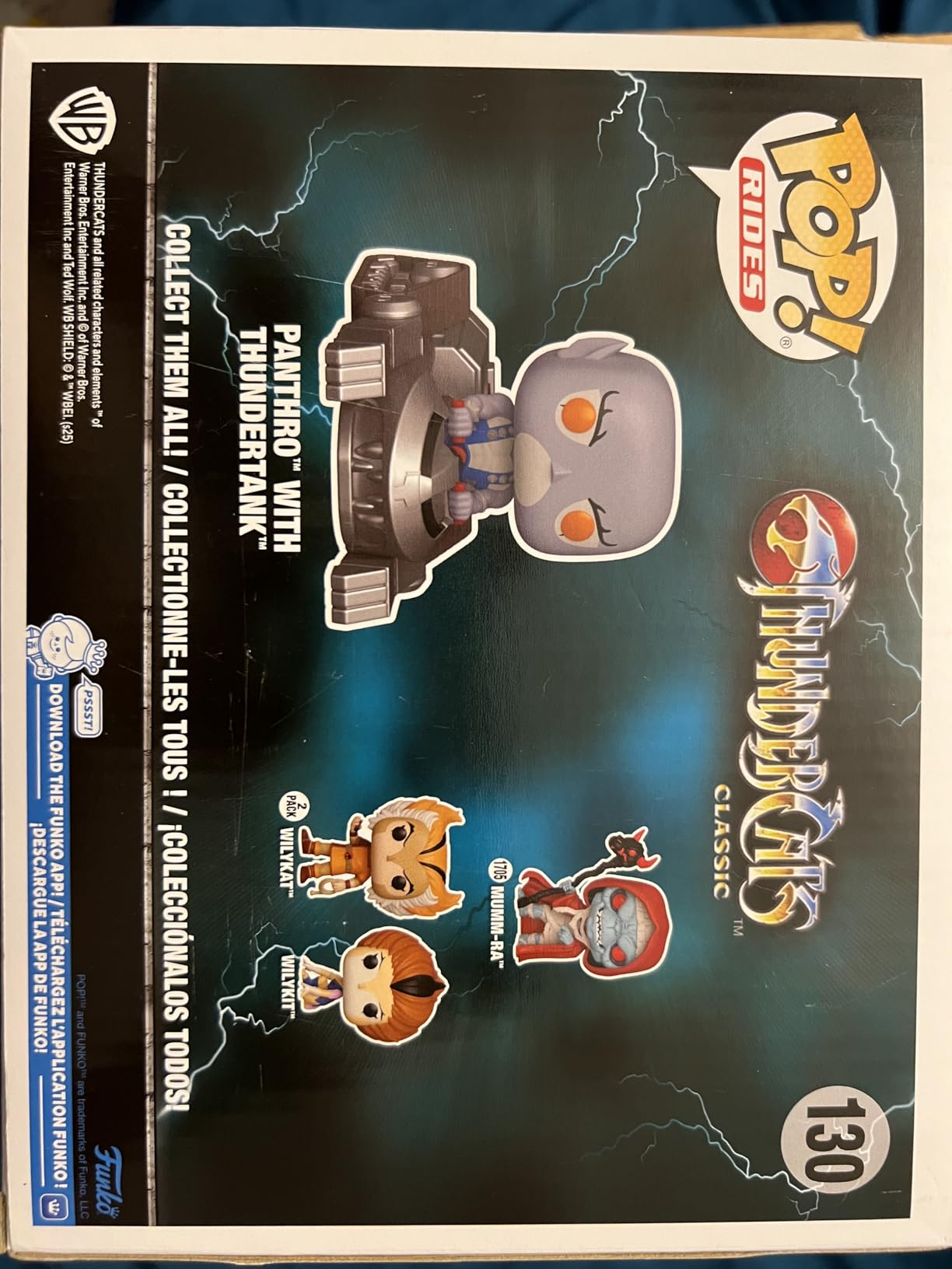 Funko POP! Rides: Thundercats - Panthro with Thundertank | Official Cartoon/Animation Merch - Collectable Vinyl Figurine for Shelf Display - Birthday Gift Idea for Fans and Collectors customer photo 1