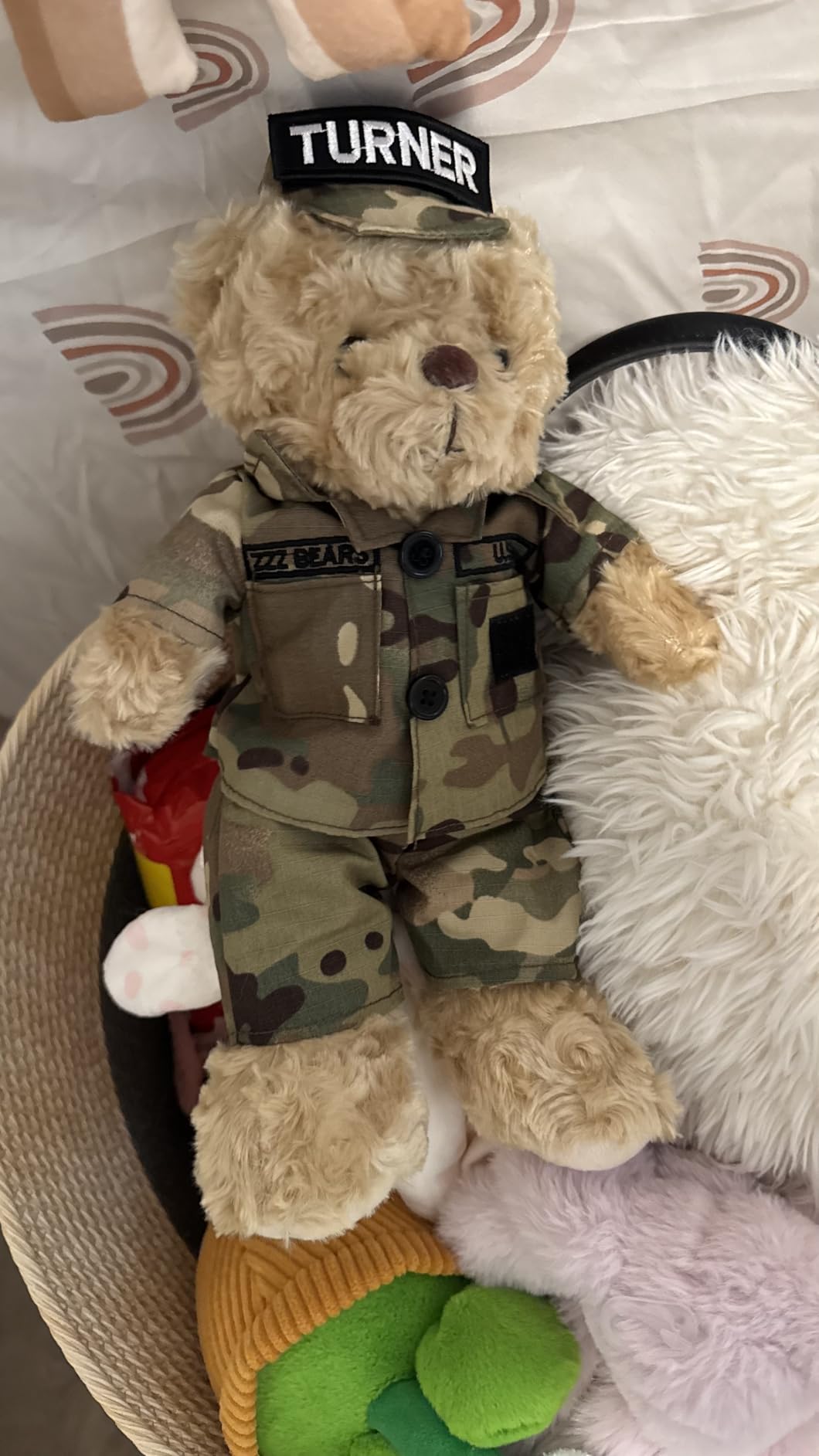 ZZZ Bears Personalized Firefighter Teddy Bear customer photo 1