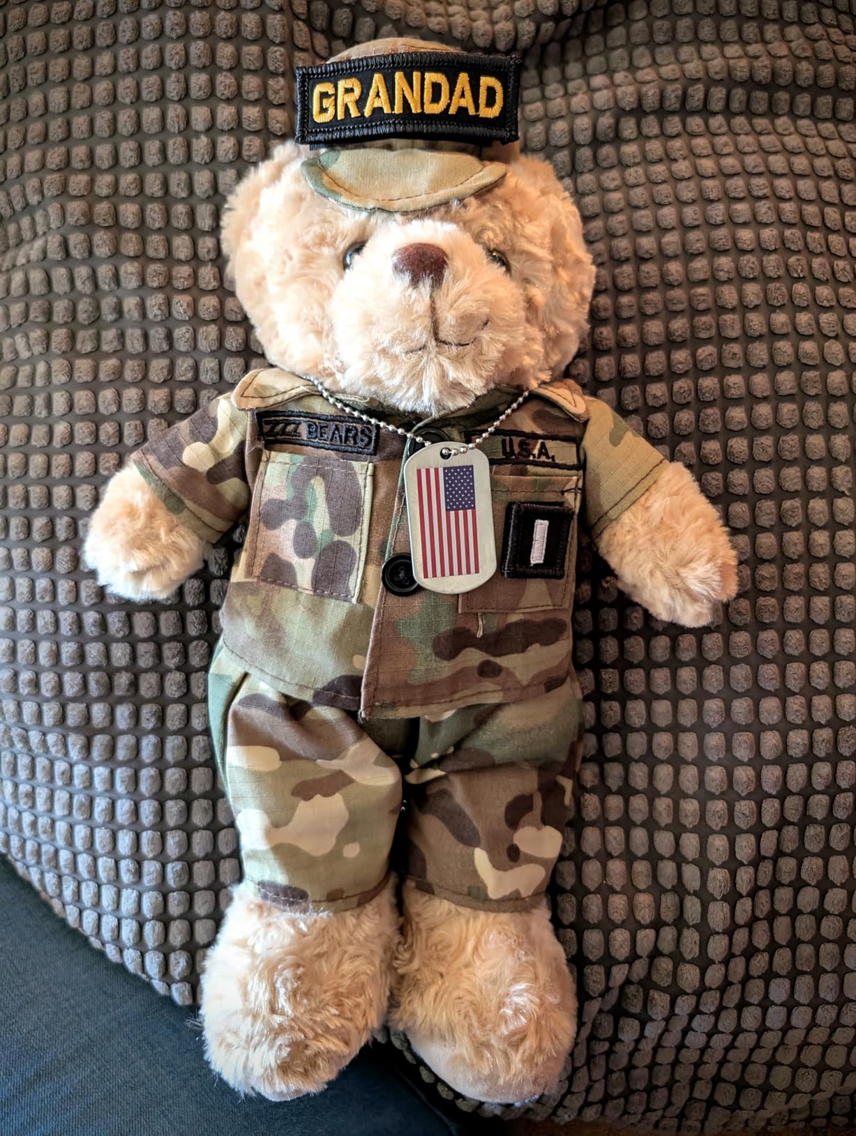 ZZZ Bears Personalized Firefighter Teddy Bear customer photo 2