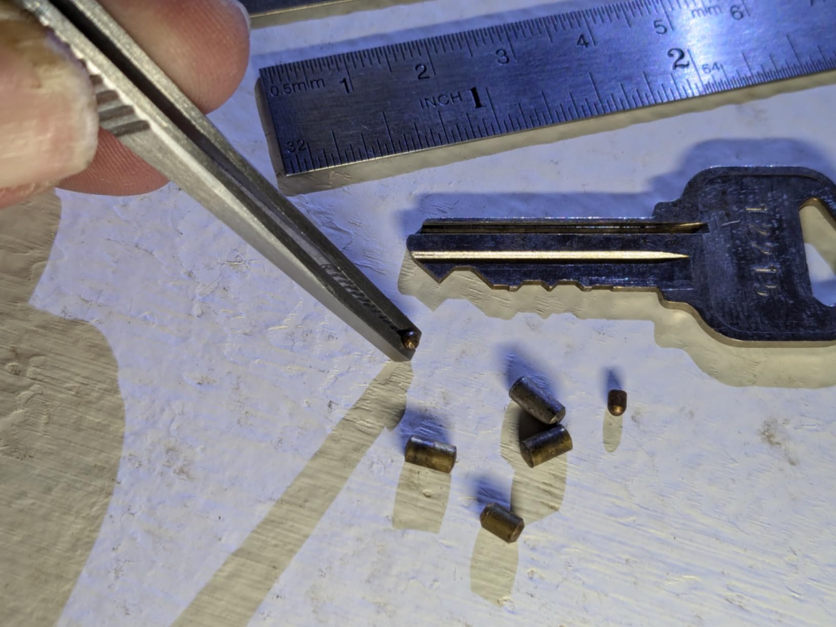 Summit Doorware Lock Pinning Tweezers - Grooved Tip for Easy Pin Loading customer photo 1